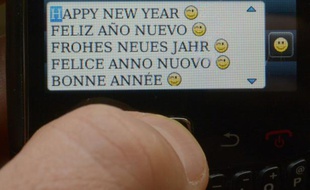 Le nombre de SMS envoyé pour le nouvel an a reculé chez Orange et SFR mais progressé chez Free