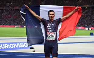 Pierre Ambroise Bosse, aux championnats d'Europe, à Berlin, le 11 août 2018.