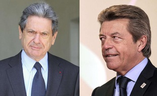 Montage photo de Christian Blanc et Alain Joyandet.