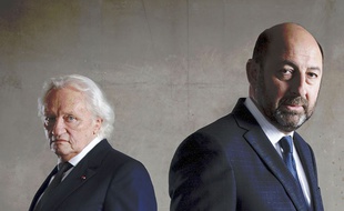 Niels Arestrup et Kad Merad dans la série «Baron Noir» sur Canal+.