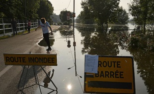 Inondations dans l'Eure, le 5 juin 2018.
