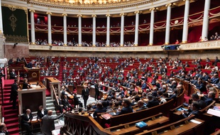 Image d'illustration de l'hémicycle de l'Assemblée nationale.