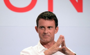 Manuel Valls le 30 août 2015 à La Rochelle.