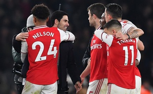 Mikel Arteta a remporté sa première victoire sur le banc d'Arsenal.
