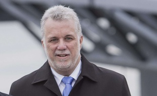Philippe Couillard à Québec le 4 novembre 2014.