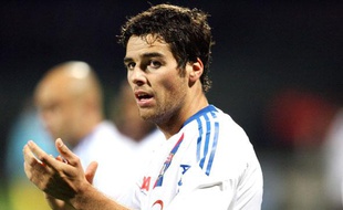 Le mlilieu de terrain lyonnais Yohan Gourcuff, le 17 octobre 2010.