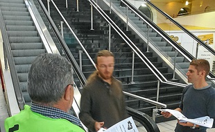 Sud Rail a mené une action jeudi matin en gare de Rennes.