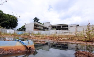 Le chantier d'école à la Courrouze, à Rennes, est arrêté, en raison d'une pollution des sols.