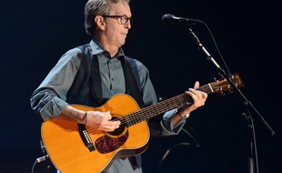 Eric Clapton en concert à l'O2 de Dublin en 2013