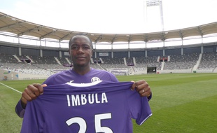 Giannelli Imbula, le nouveau milieu de terrain du TFC, le 4 septembre 2017 au Stadium de Toulouse.