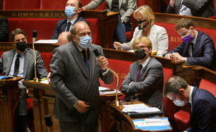 Eric Dupond-Moretti à l'Assemblée.