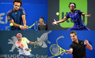 Les quatre meilleurs français sont tous cette semaine à l'Open 13 à Marseille.