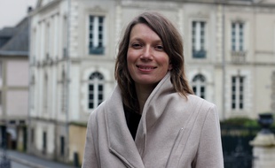 Enora Le Pape, tête de liste Rennes en commun (La France Insoumise) aux élections municipales 2020 à Rennes.