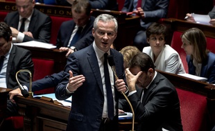 Le ministre de l'Economie Bruno Le Maire à l'Assemblée nationale, le 14 novembre 2018.