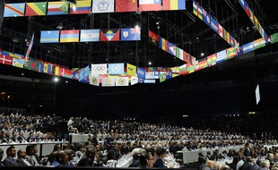 Le Congrès électif de la Fifa, à Zurich le 29 mai 2015.