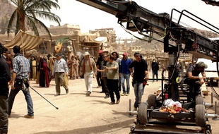 Des images du tournage de Mahomet en 2013, une superproduction qui sortira ce mercredi 26 août dans les salles iraniennes