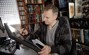Jean-Luc Istin, dessinateur et scénariste de bande dessinée et directeur de collections aux Éditions Soleil