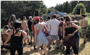 La zone «PLS» de la Freak Show Party le 14 juillet 2018.