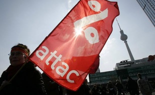 Illustration de l'organisation altermondialiste Attac.