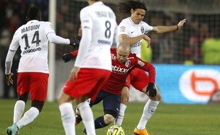 Les Parisiens n'ont pas réussi à prendre le dessus sur Lille, le 3 décembre 2014 au stade Pierre Mauroy.