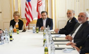Table de négociations entre Américains et Iraniens sur le nucléaire, le 30 juin 2015