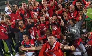 La joie déjantée des Lillois, champions de France.