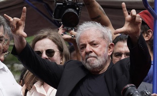 L'ancien président du Brésil, Lula.