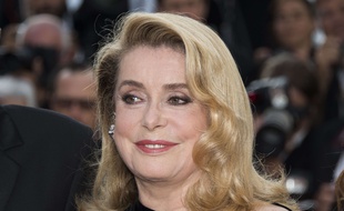 Catherine Deneuve à Cannes le 22 mai 2017.