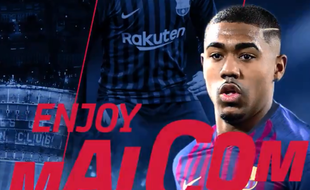 Malcom a signé au Barça