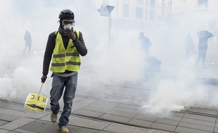 Acte 11 des gilets jaunes à Nantes, le 26 janvier 2019