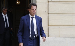 Geoffroy Roux de Bézieux, le président du Medef, le 5 septembre 2019 à Matignon.