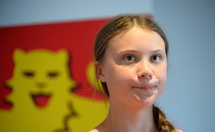La militante écologique suédoise Greta Thunberg le 21 juillet 2019 à Caen