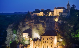 Le village lotois de Rocamadour.