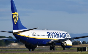 Image d'illustration d'un avion Ryanair.