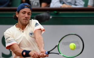 Lucas Pouille au deuxième tour à Roland.