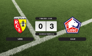 RC Lens - LOSC: 0-3 pour le LOSC contre le RC Lens au stade Bollaert-Delelis
