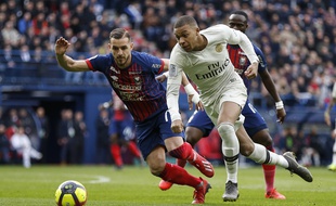 Contre Caen, samedi, Mbappé a inscrit un doublé.