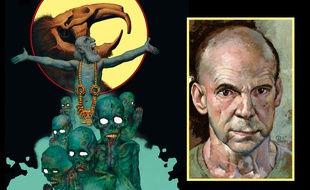 Extrait de Ratgod et autoportrait de Richard Corben