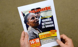 La Une de l'hebdomadaire Minute, le 12 novembre 2013