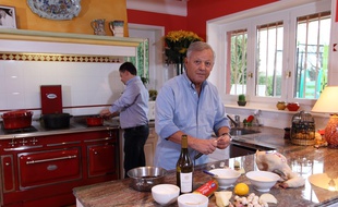 Le chef cuisinier français Georges Blanc, ici photographié en 2015 à Vonnas (Ain).