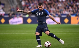 Lucas Hernandez, contre l'Allemagne le 16 octobre 2018.