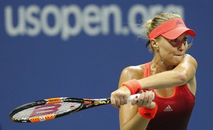 Kristina Mladenovic à l'US Open le 6 septembre 2015.