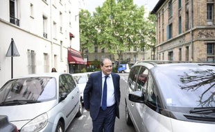 Le Premier secrétaire du PS Jean-Christophe Cambadélis, le 28 mai 2015 à Paris