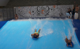 Premières démonstrations au Wave surf Café à Bordeaux