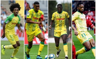 De gauche à droite, Moutoussamy, Coulibaly, Touré et Wague.