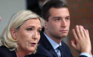 Marine Le Pen et Jordan Bardella.