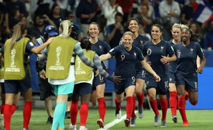 Eugénie Le Sommer a inscrit le but victorieux contre la Norvège au Mondial.