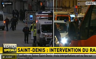 Opération policière en cours à Saint-Denis qui viserait le cerveau des attentats du 13 novembre, Abdelhamid Abaaoud.