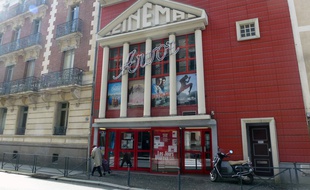 L'actuel cinéma d'art et d'essai L'Arvor, installé rue d'Antrain à Rennes.