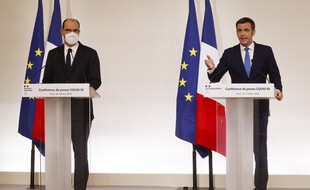 Jean Castex et Olivier Véran annoncent les dernières mesures pour lutter contre la 2e vague de coronavirus en France.